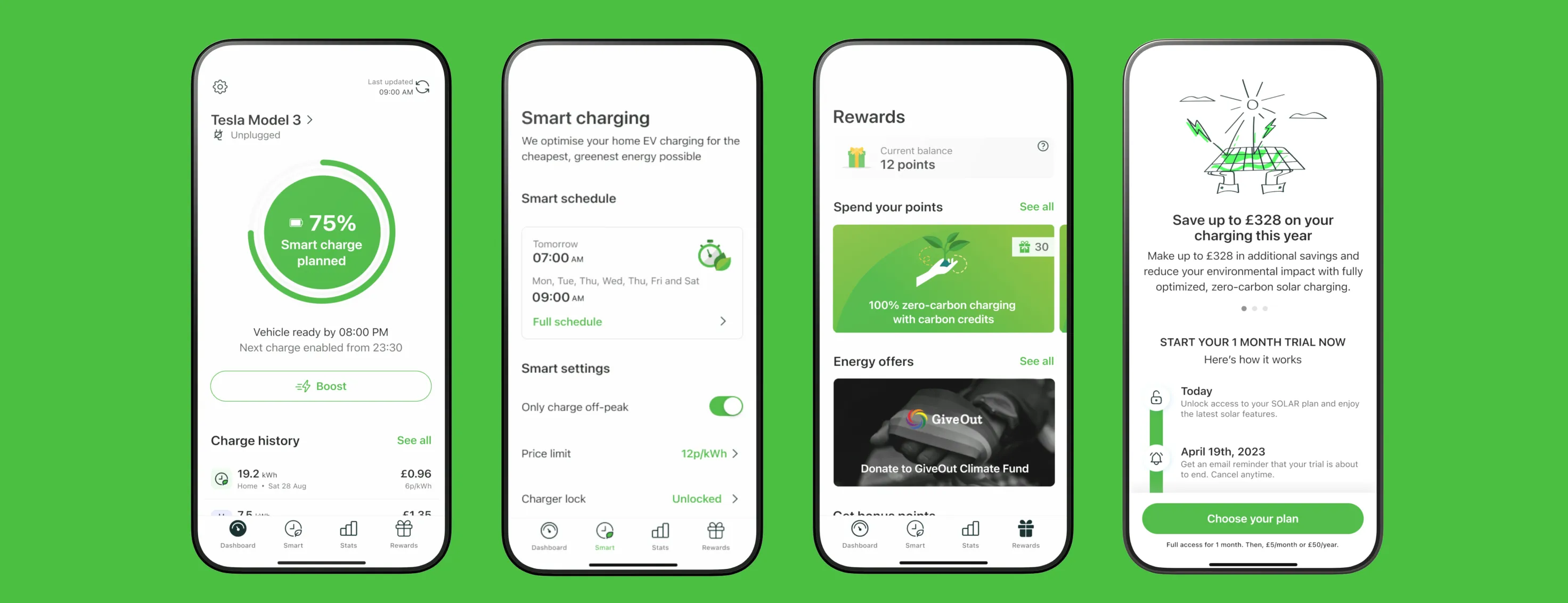Ev.energy app