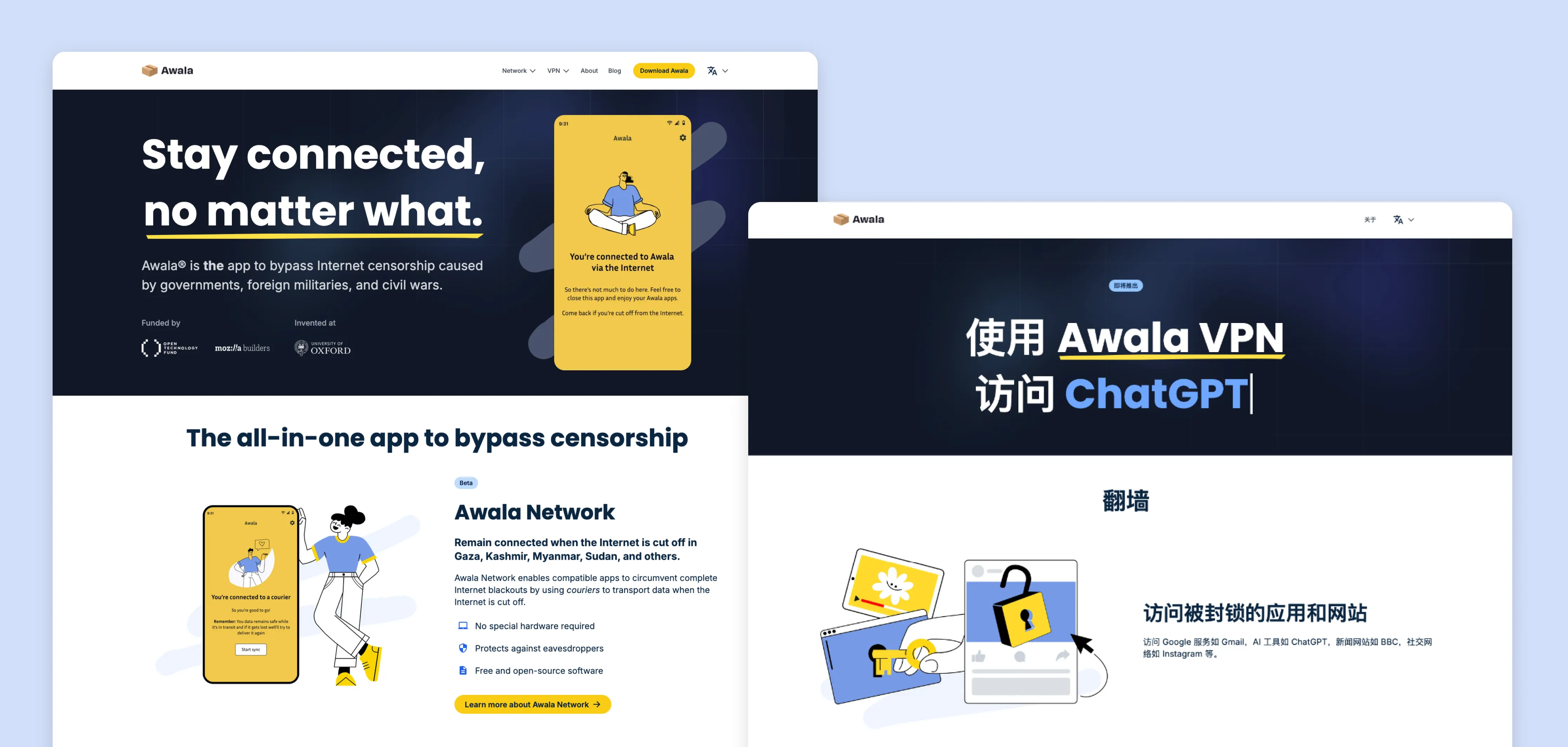 Awala Website Redesign Hero Image