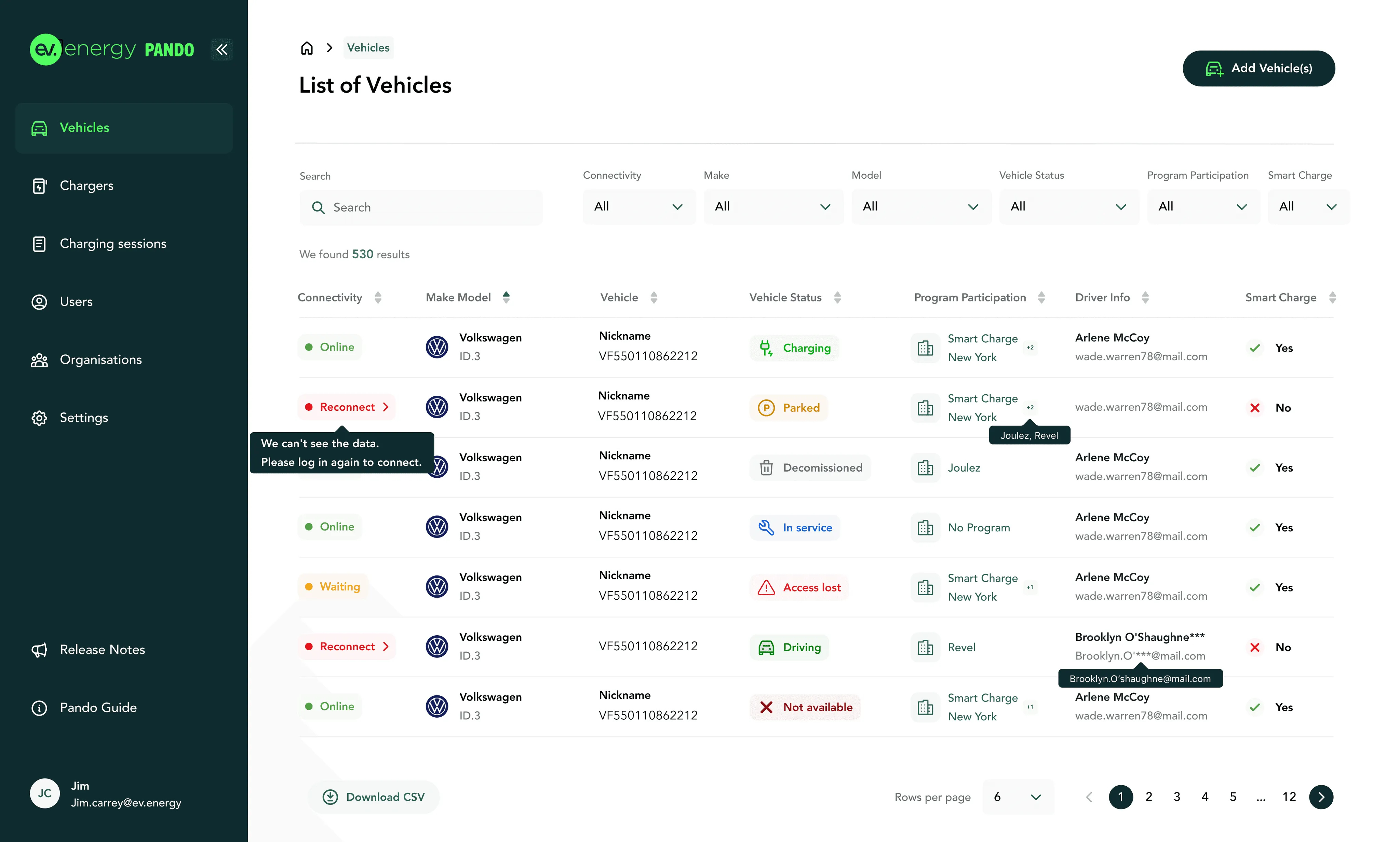 Fleet Dashboard