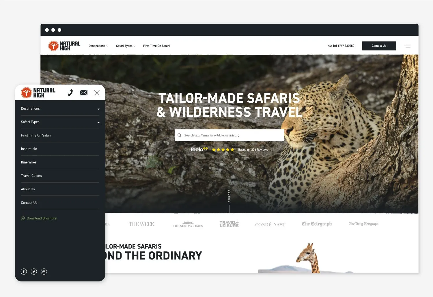 Natural High Safaris New Site 01