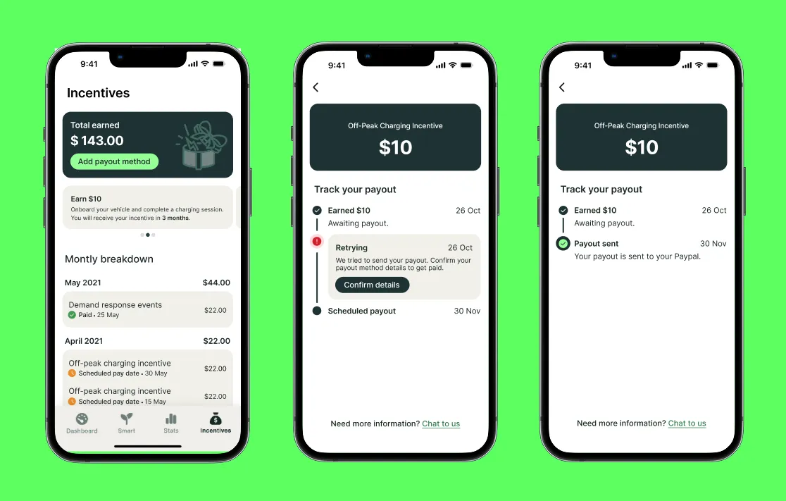 Payout Evenergy