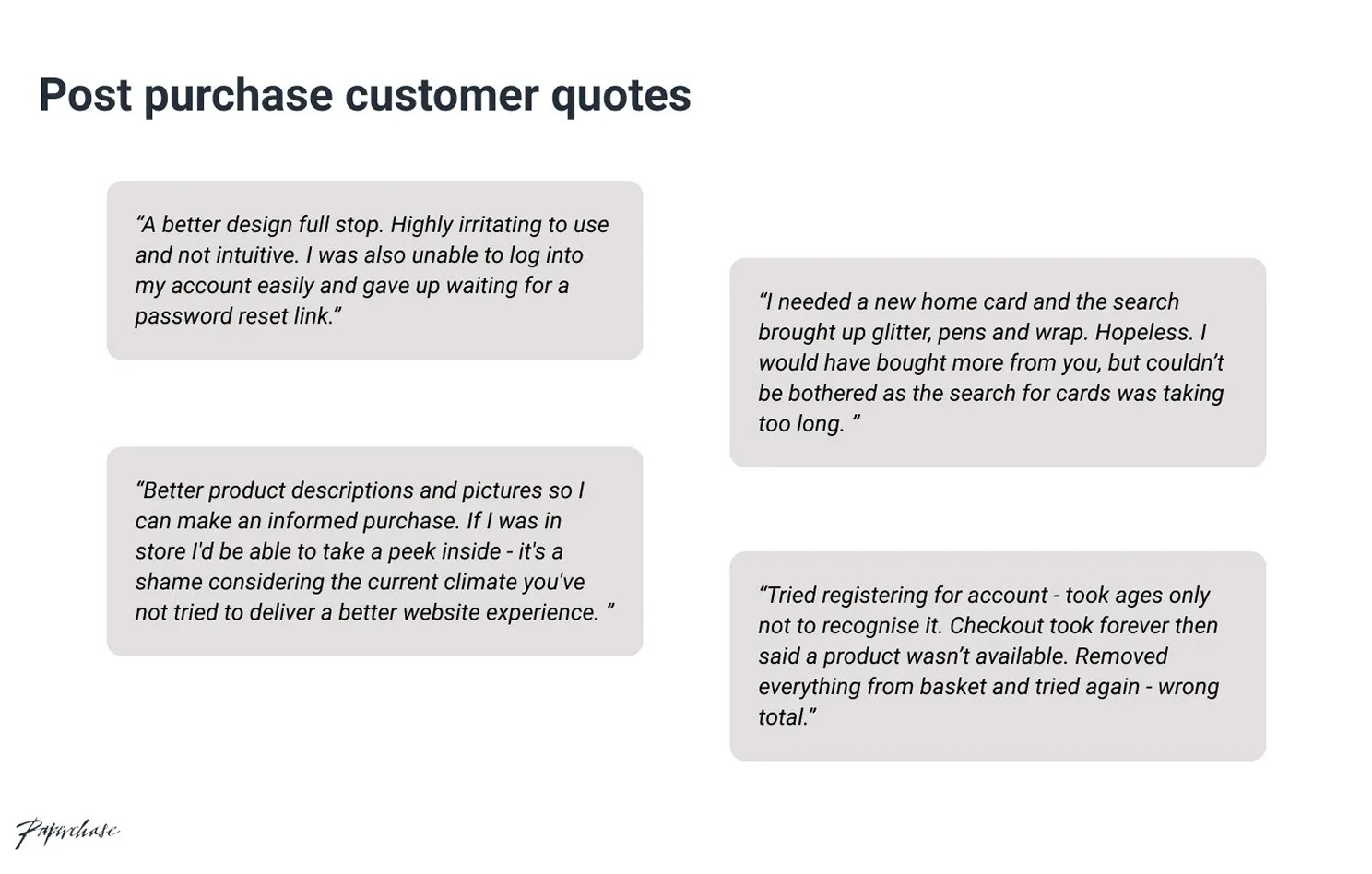 User stories process